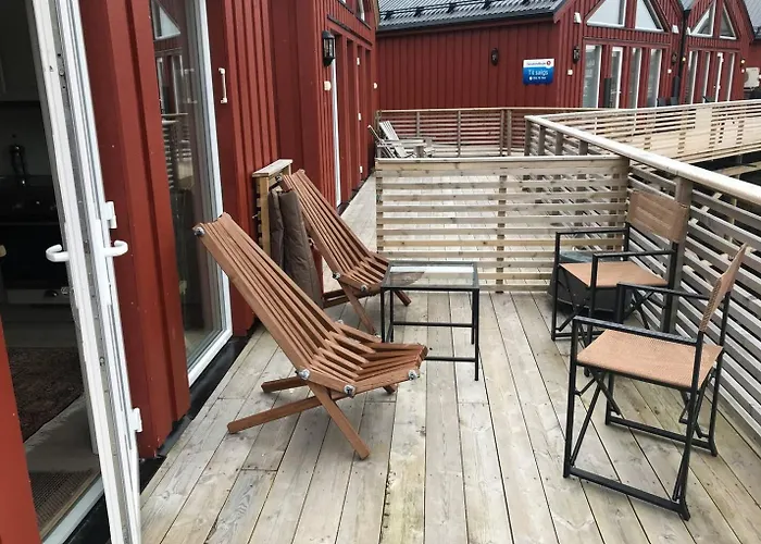 別荘 Amazing Waterfront Rorbu スタムスンド